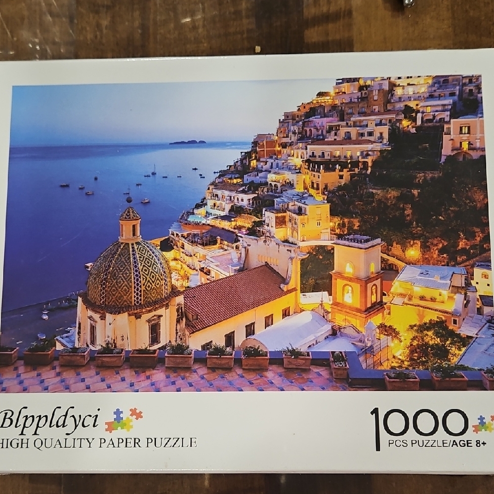 Blppldyci 1000 Pc Puzzle - Italian Sea View